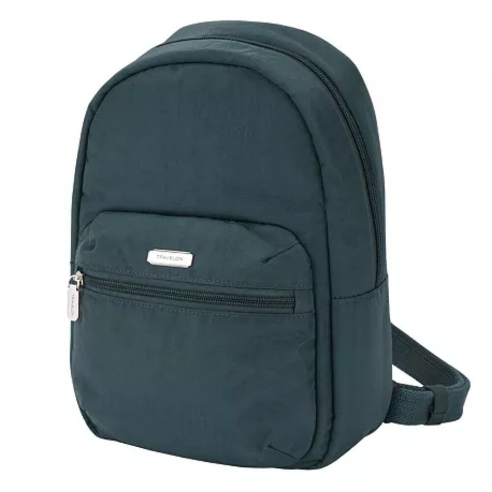 Travelon Peacock Blue Anti-Theft Essentials Backpack/NWT
